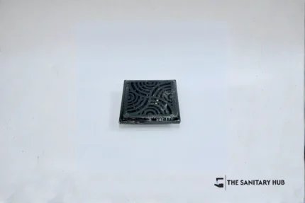 Square Floor Drain - Decorative Cut Design (15x15 cm)